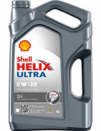 Моторное масло Shell Helix Ultra SN 0W-20 синтетическое