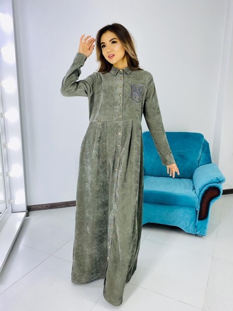 🔥🔥🔥Хит продаж🔥🔥🔥 ❄️Ткань: Микро-Вельвет  ❄️Сезон:Осень-Зима  ❄️Размер:44;46;48;50 💸💸💸Цена:13,5💰💰💰