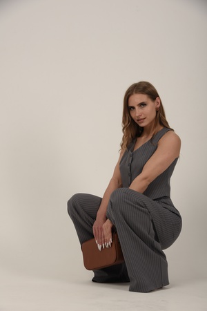 Классический костюм "Льняное Изящество"