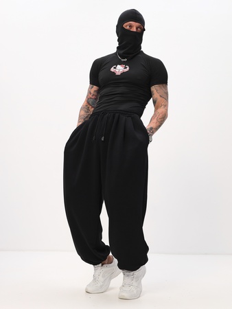 Штаны Тоджи укороченные широкие