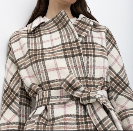 Пальто #в клетку