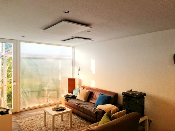 Ceiling infrared heaters