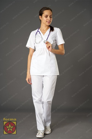 Костюм "Эльма" (белый) (тиси)