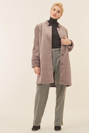 Ceket dişi Silverfox model 805-Dusty rose