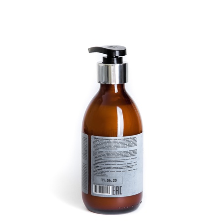 Натуральный Мужской шампунь для Роста волос Сандал без сульфатов и силиконов 250 мл.