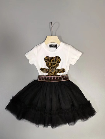 FENDI Комплект Белый Мишка