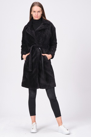 Плюшевое пальто