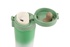 Термокружка 380 мл Зеленая с ситечком и замком на крышке