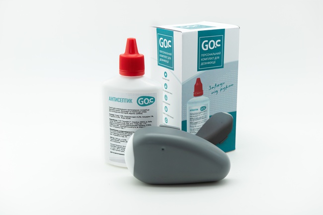 Personal disinfection kit