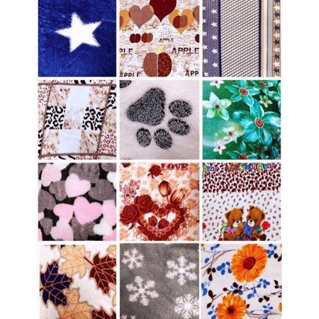 Флисовые пледы/велсофт оптом с доставкой по РФ