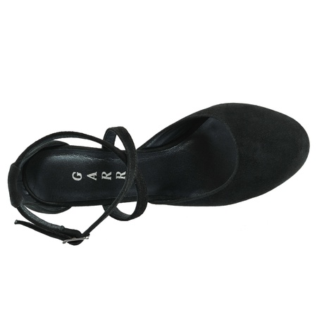 Женские туфли, натуральная замша <G141>