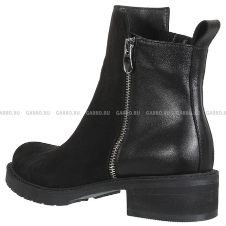 Ботинки женские 5716, кожа, нубук