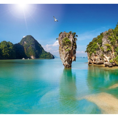 Бирюзовый пейзаж/12 листов