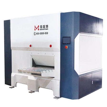 Lazer kesim parçaları için metal tesviye makinesi ve plaka tesviye