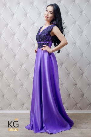 Платье с кружевом "Джиорджина"