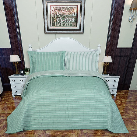 Малага Коллекция Покрывало Мятно-Синий