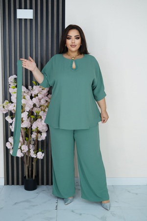 Брючный костюм-0318