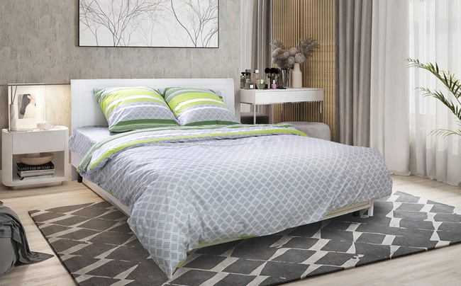 КПБ Евро поплин Stella 6213 grey