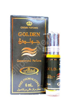 Духи Golden (Al-Rehab) 6мл масляные арабские