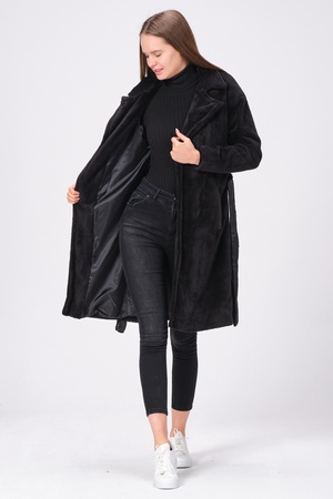 Плюшевое пальто