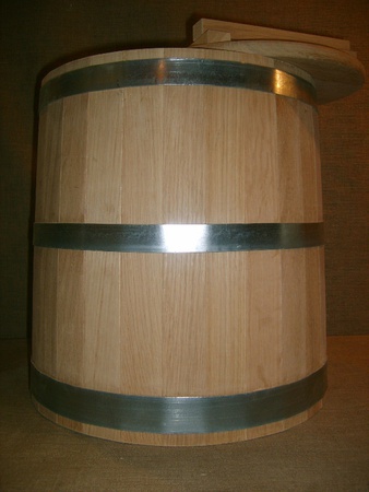 50 litre meşe küvet