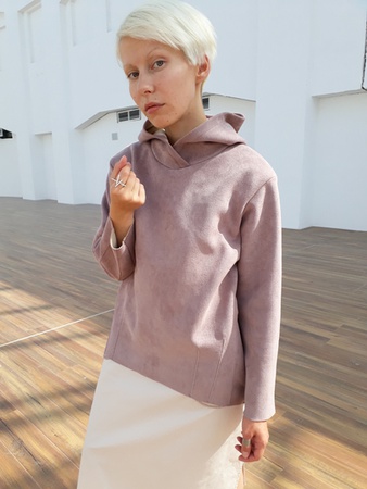 Hoodie female asymmetric \ male asymmetric