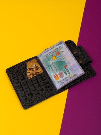 Wallet for auto documents and passport AK-63 +