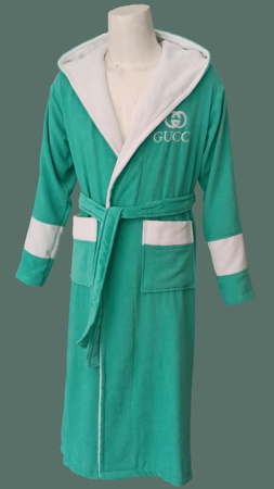 Бархатные халаты с двойным капюшоном