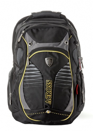 Рюкзак A15-09 Цвет: черный с серой-оливковой отдел