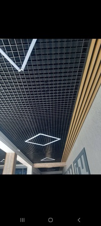 Grilyato | Грильято | Профиль: 40х10 Ячейки: 150х150