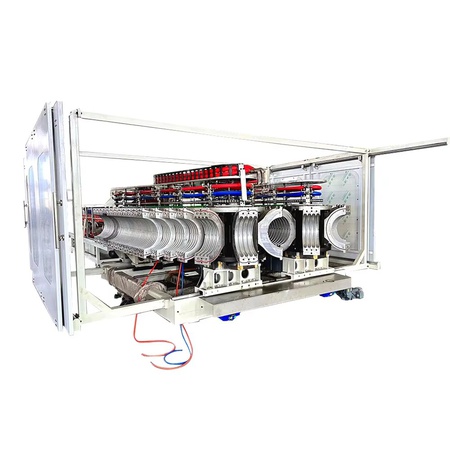 High-Speed PVC/PE/HDPE/ MPP Production Line for Double Wall Corrugated Pipe