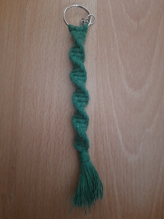 макраме брелок