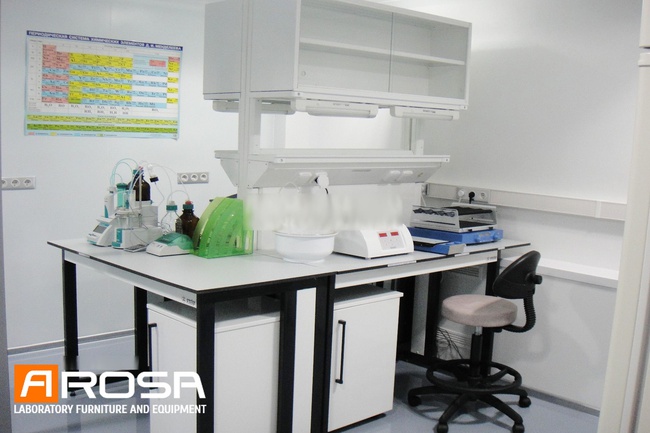 Столы островные лабораторные Ароса, доставка, гарантия, наилучшая цена