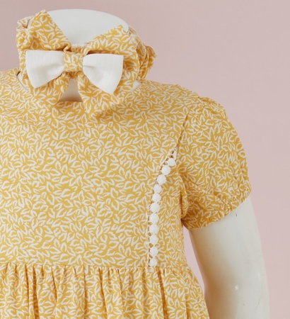 Kolsuz Kız Çocuk Elbise