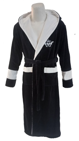 Бархатные халаты с двойным капюшоном