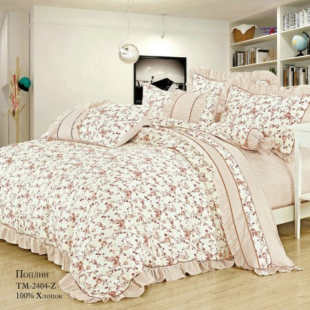 ПОСТЕЛЬНОЕ БЕЛЬЕ ИЗ ПОПЛИНА CТАНДАРТП-041