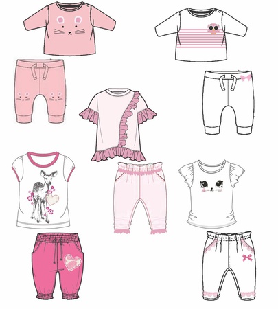 Bebek giyim koleksiyonu