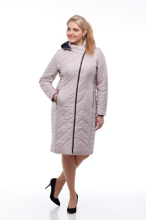 Пальто стеганое Мира