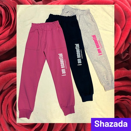 pants "I am essential" for girls.