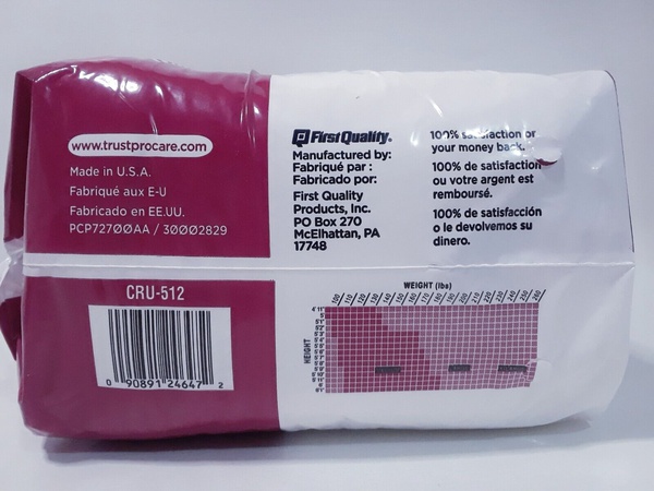 Защитное нижнее белье для взрослых Трусы Подгузники Unisex30