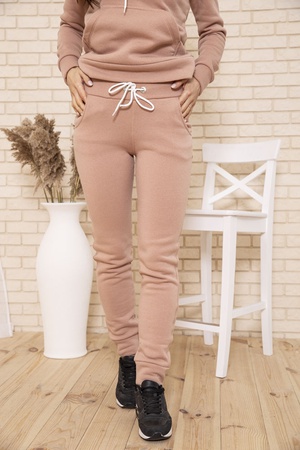 СПОРТ КОСТЮМ ЖЕНСКИЙ 102R016-1 ЦВЕТ СВЕТЛО-КОРИЧНЕВЫЙ