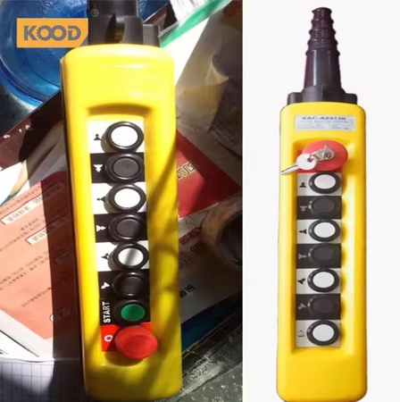 Пульт управления XCD-63P для крана 4-кнопочный переключатель тали ABS корпус