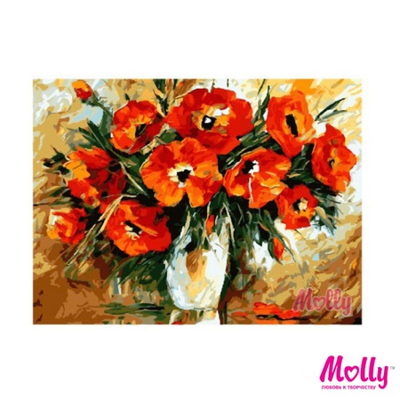 Картина по номерам Букет для любимой