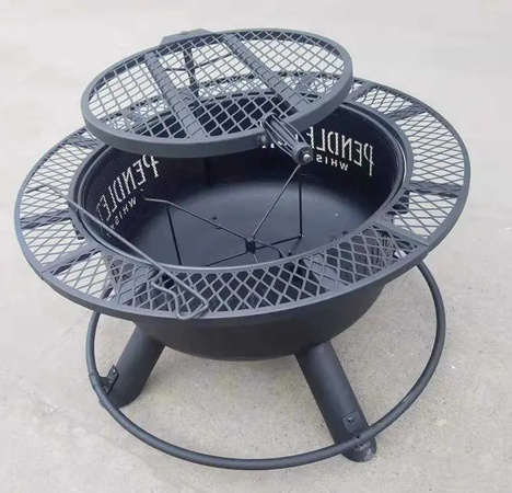 Fire Pit Outdoor Heating Table Patio BBQ Grill