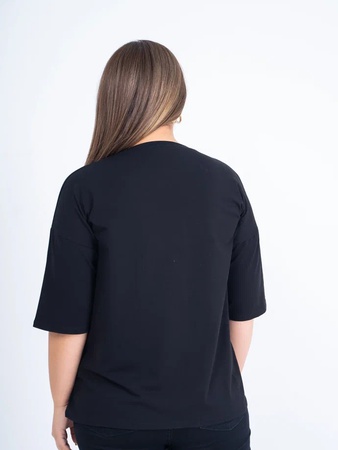 Футболка 013 черная