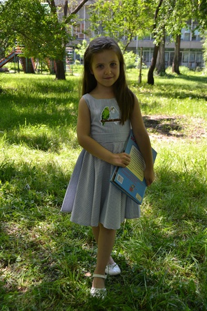 Sommerkleid für Kinder mod. 1706