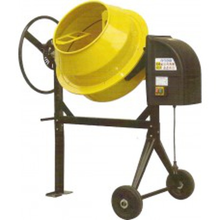 Бытовая электрическая бетономешалка