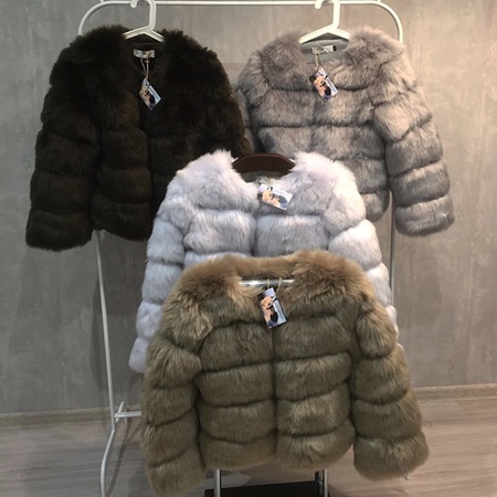 Шуба автоледи под песца (экошуба)