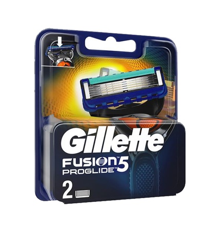 GILLETTE Fusion Proglide 2 adet tıraş için yedek kartuşlar