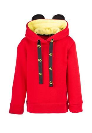 Худи красный с ушками Yumster YF.02.07.002